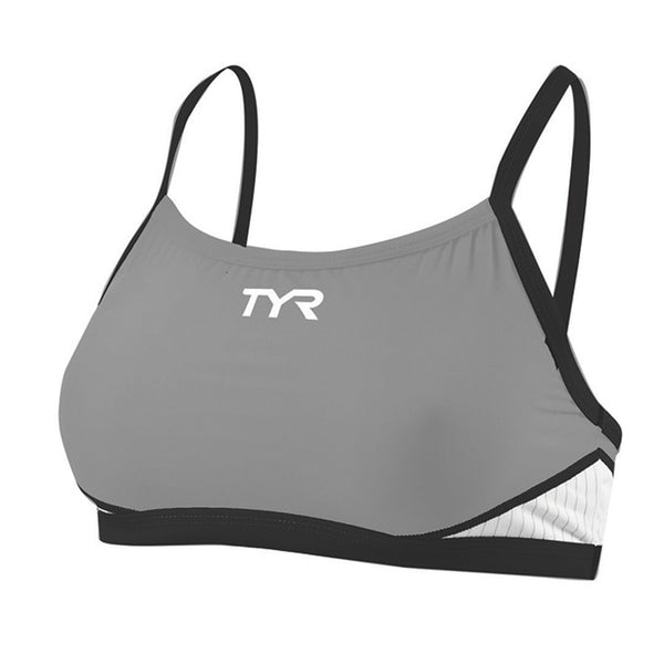 TYR Carbon Thin Strap Tri-Support Bra